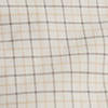 Flannel tattersall shirt - Camel, Brown & Cream