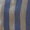 Chemise safari rayée en lin - Cornflower Blue & White