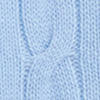 Pull en cachemire torsadé - Chambray Blue