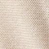 Pull texturé col polo en soie et lin mélangé - Limestone