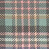 Tartan silk crepe clutch bag - Multicolour