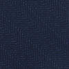 Cravate à chevrons en crêpe de soie - Navy