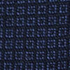 Square silk and cashmere blend tie - Navy