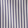 Chemise rayée en popeline - White & Navy
