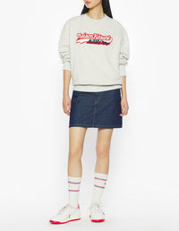 Sweatshirt Maison Kitsuné x Autry - Light Grey Melange