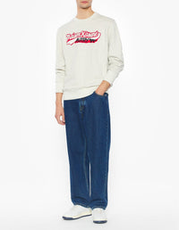 Sweatshirt Maison Kitsuné x Autry - Light Grey Melange
