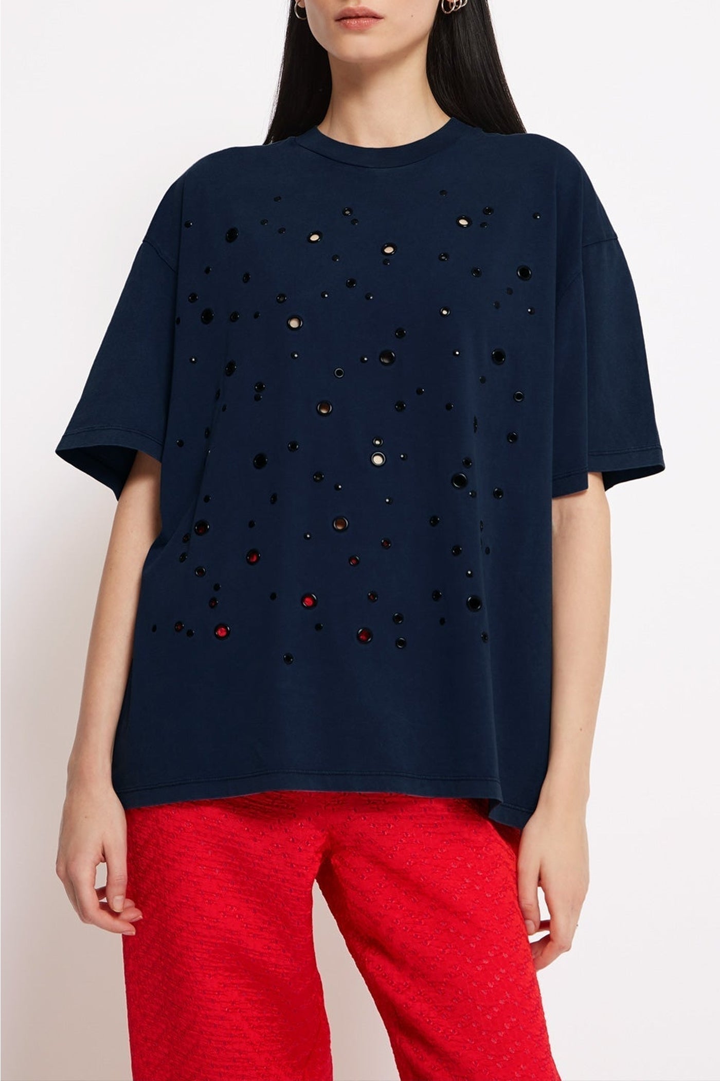 Homer cotton T-shirt - Denim