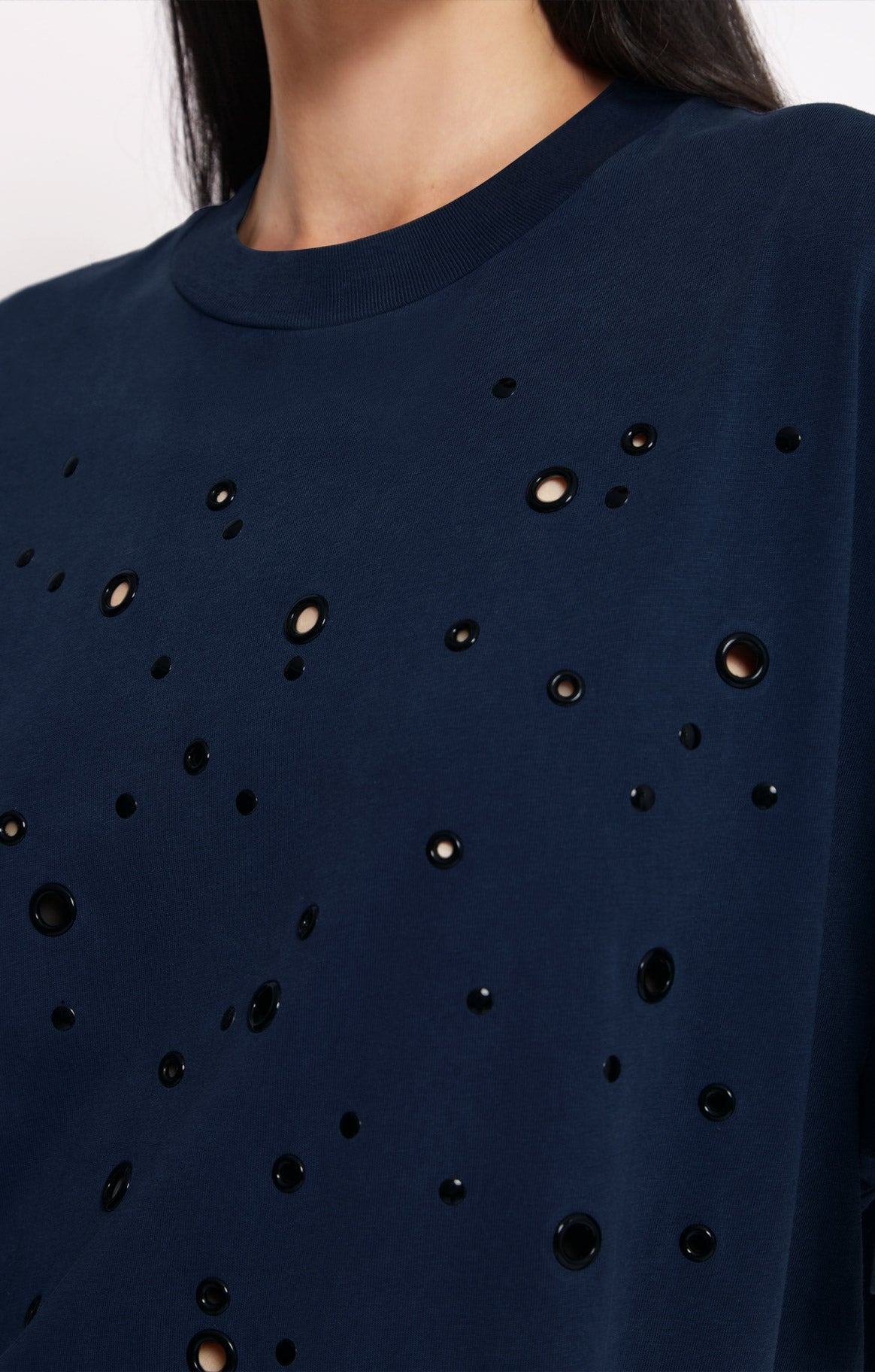Homer cotton T-shirt - Denim