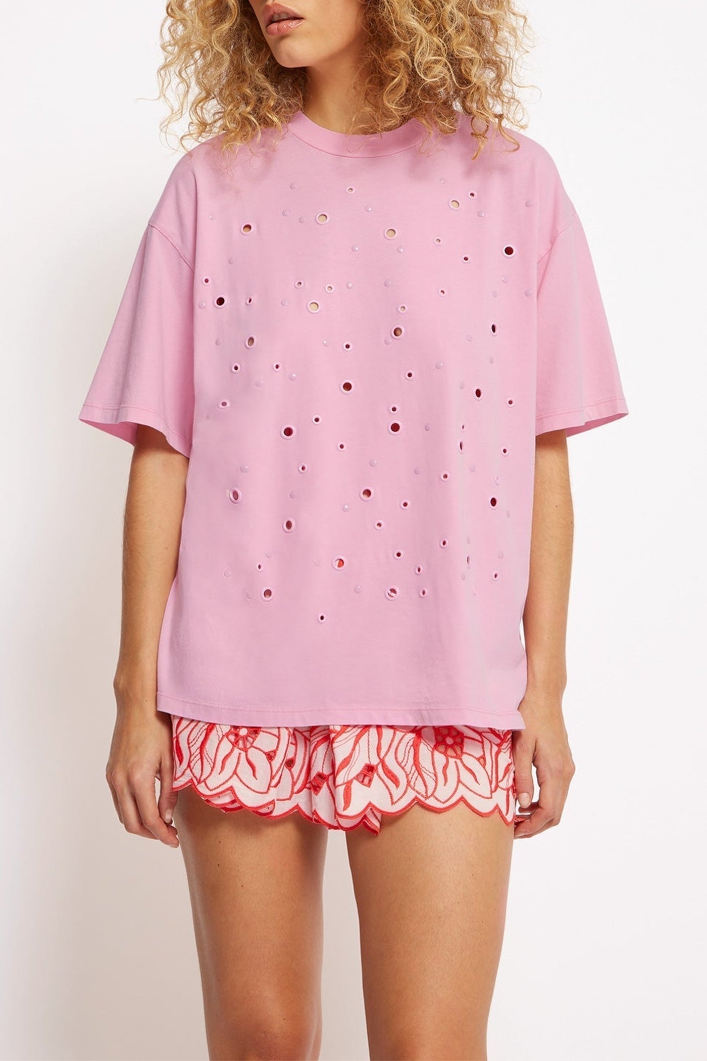 T-shirt Homer en coton - Rose