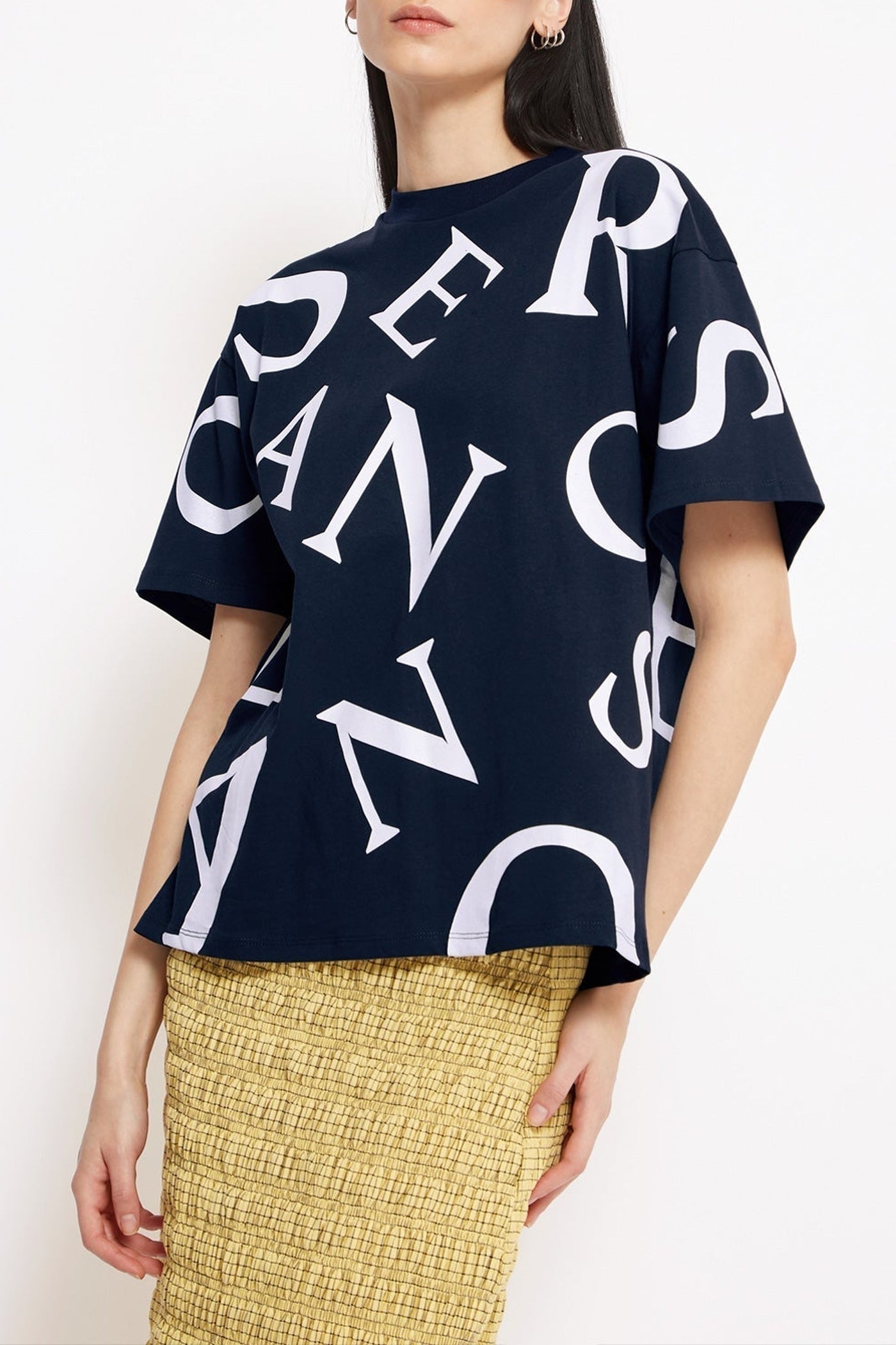 T-shirt Homer en coton - Navy
