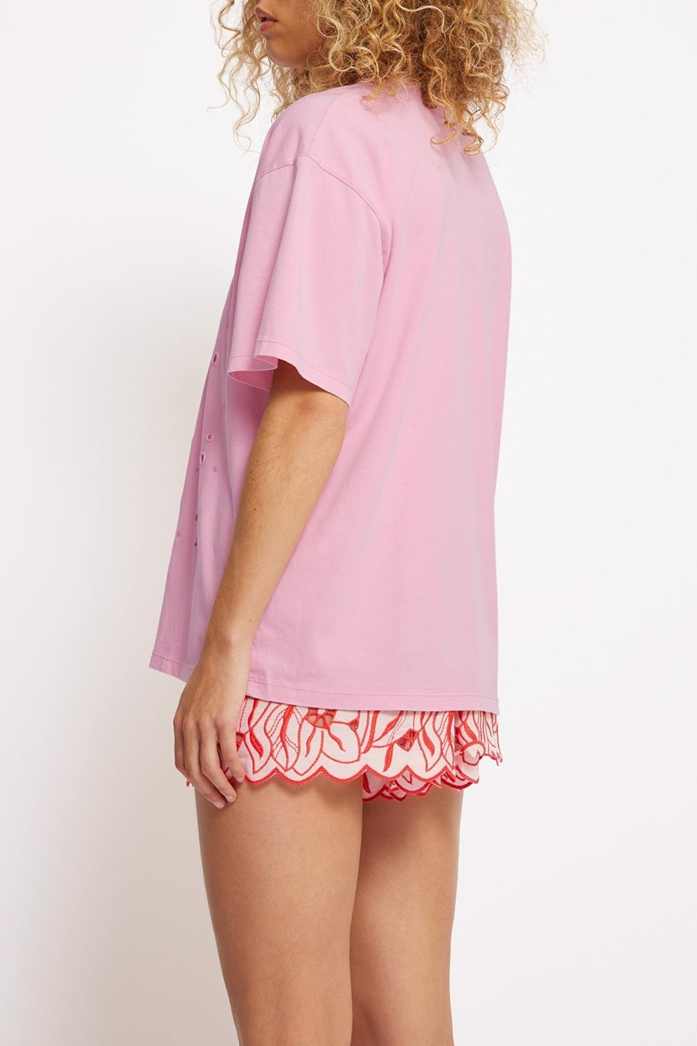 T-shirt Homer en coton - Rose