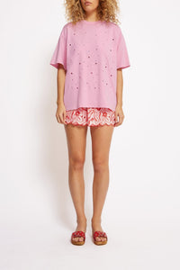 T-shirt Homer en coton - Rose
