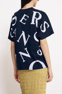 T-shirt Homer en coton - Navy