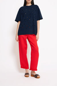 Homer cotton T-shirt - Denim