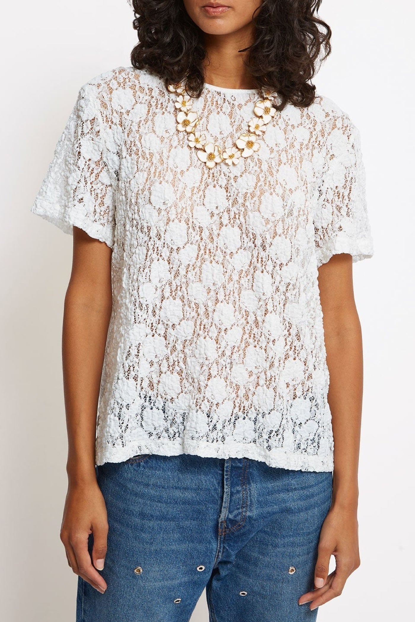 T-shirt Martial - Blanc