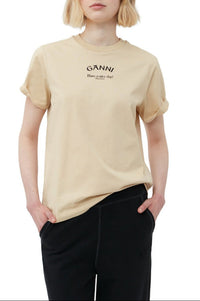 T-shirt décontracté - Pale Khaki
