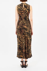 Robe midi Clea sans manches coupée en biais - Savannah