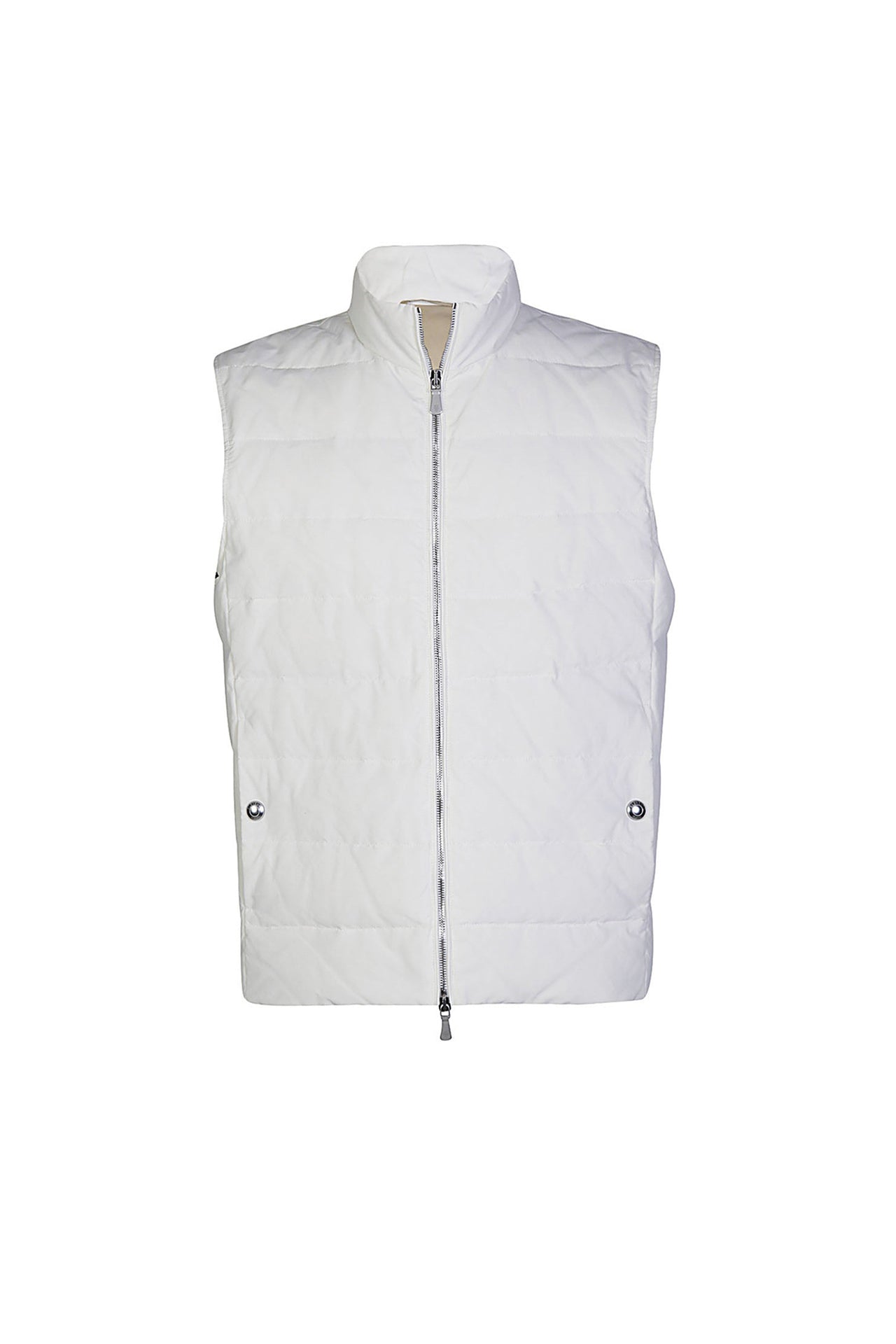 Veste sans manches à poches - Blanc