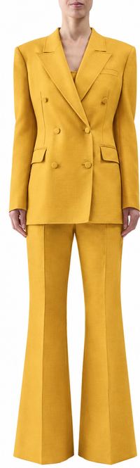 Golden Birch / Pantalon Rhein en lin - Golden Birch