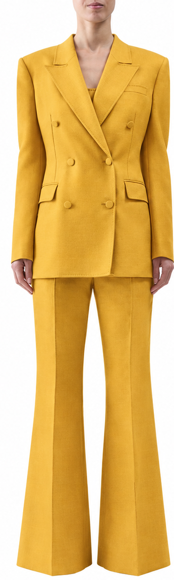 Golden Birch / Pantalon Rhein en lin - Golden Birch