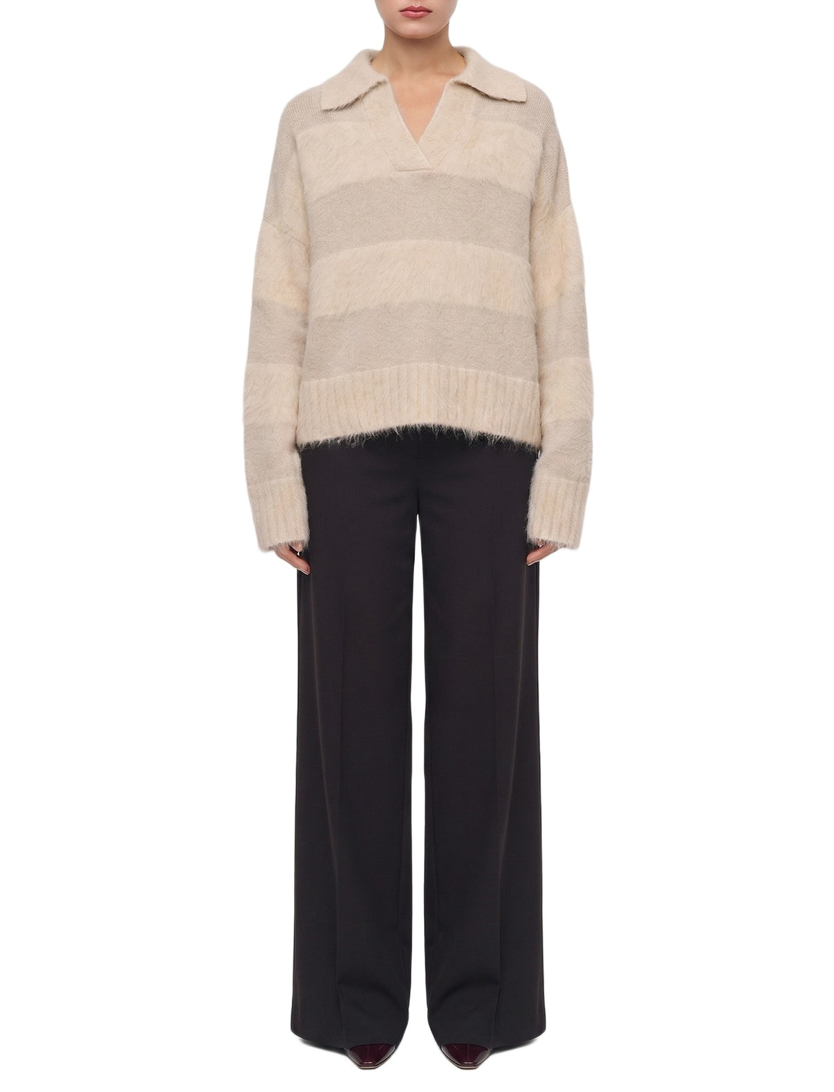 Pull Take en laine - Powder