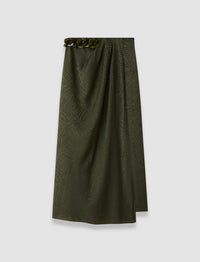 Palm Leaf Jupe - Palm Leaf