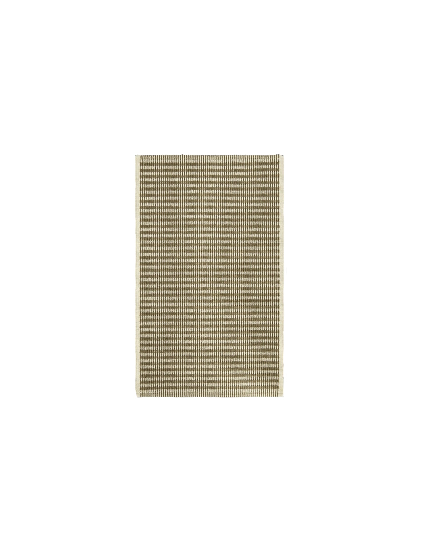 Tapis tissé en coton - Mousse