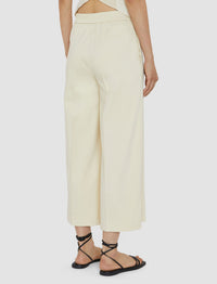 Temple cotton trousers - Seashell