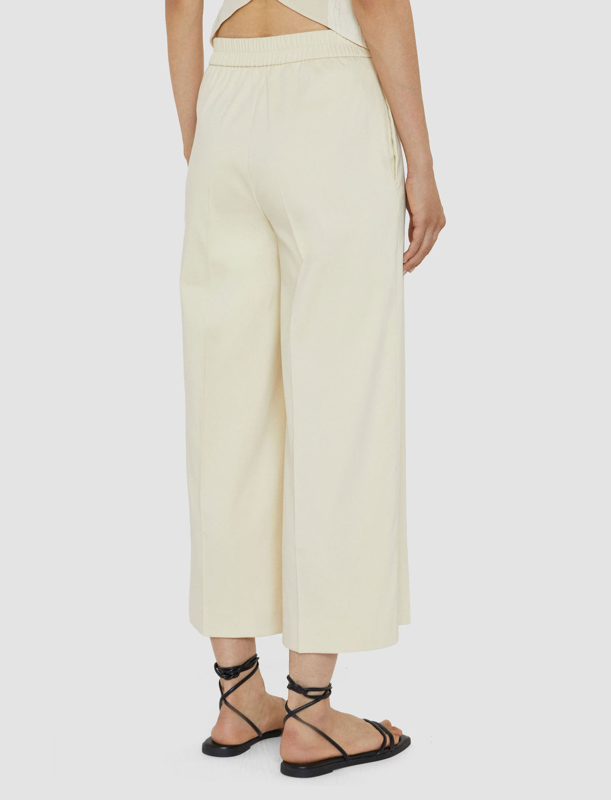Temple cotton trousers - Seashell