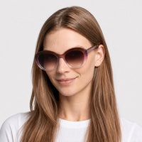 Lunettes de soleil Galilea - Pink & Gradient Smoke