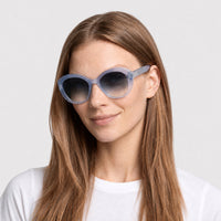 Lunettes de soleil Galilea - Shiny Light Blue & Gradient Blue
