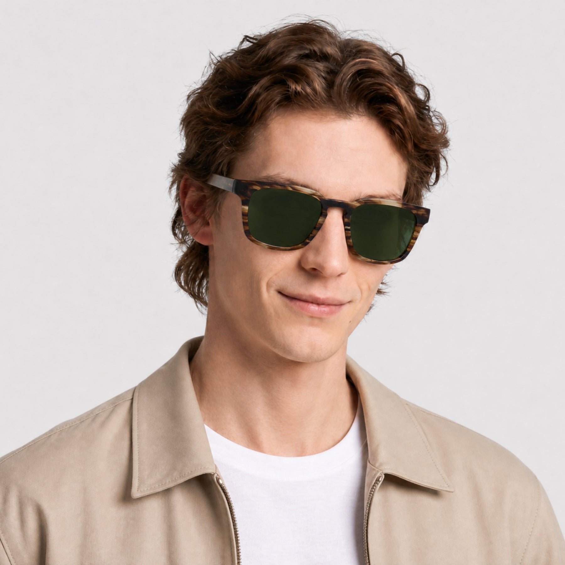 Lunettes de soleil Hamilton - Black Horn & Smoke