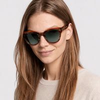Lunettes de soleil Lioness - Horn & Gradient Green