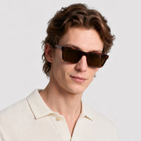 Lunettes de soleil Walker - Red Havana & Brown Polarized