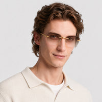 Lunettes de soleil Tyrone - Shiny Endura Gold & Brown