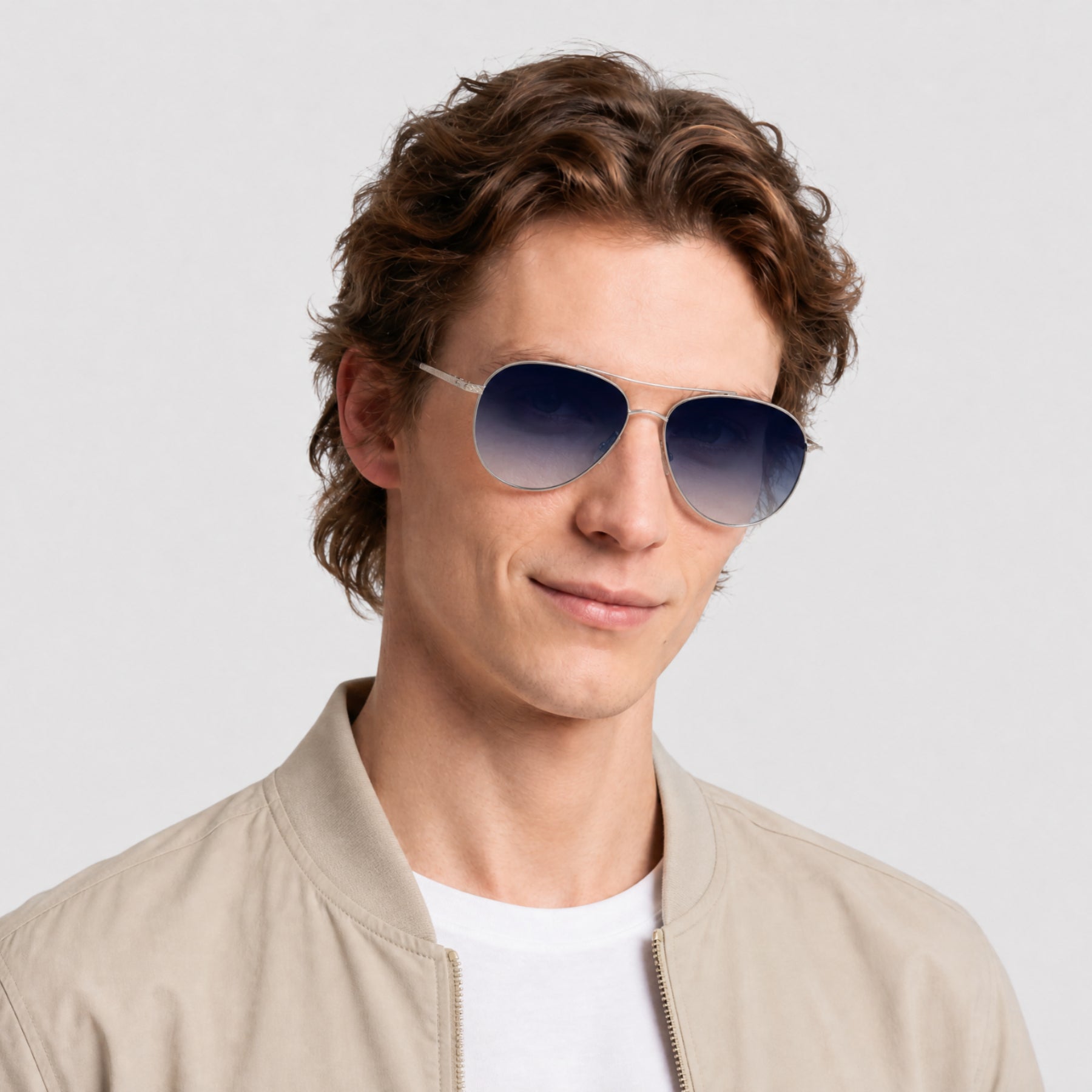 Lunettes de soleil Trask - Shiny Palladium & Blue