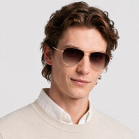 Lunettes de soleil Trask - Shiny Endura Gold & Brown