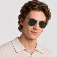 Lunettes de soleil Trask - Shiny Endura Gold & Brown Polarized