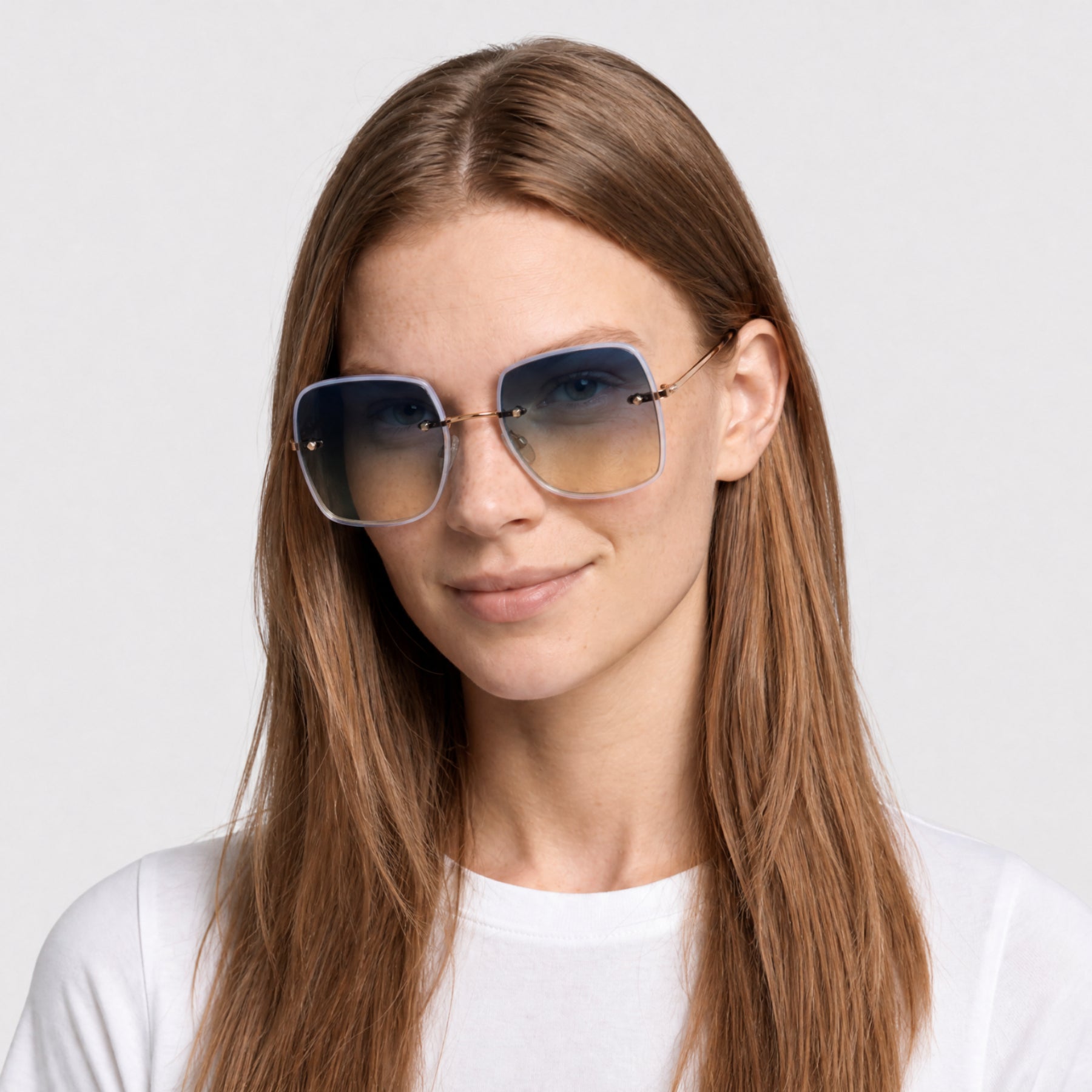 Lunettes de soleil Sharona - Grey & Gradient Blue