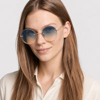 Lunettes de soleil Rigby - Grey & Gradient Blue