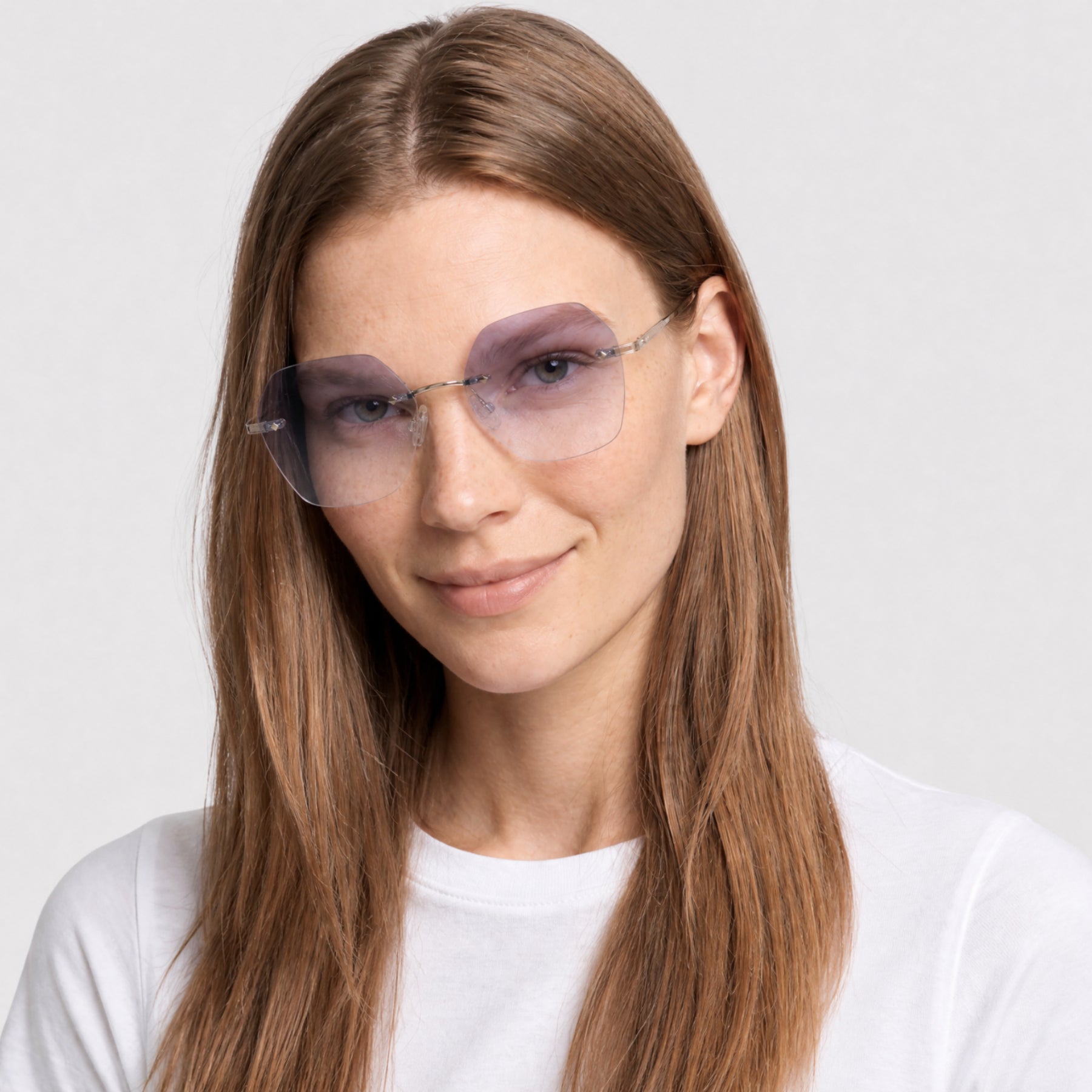 Lunettes de soleil Rhonda - Shiny Palladium & Blue