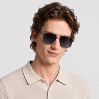 Lunettes de soleil Renzo - Matte Black & Smoke Polarized