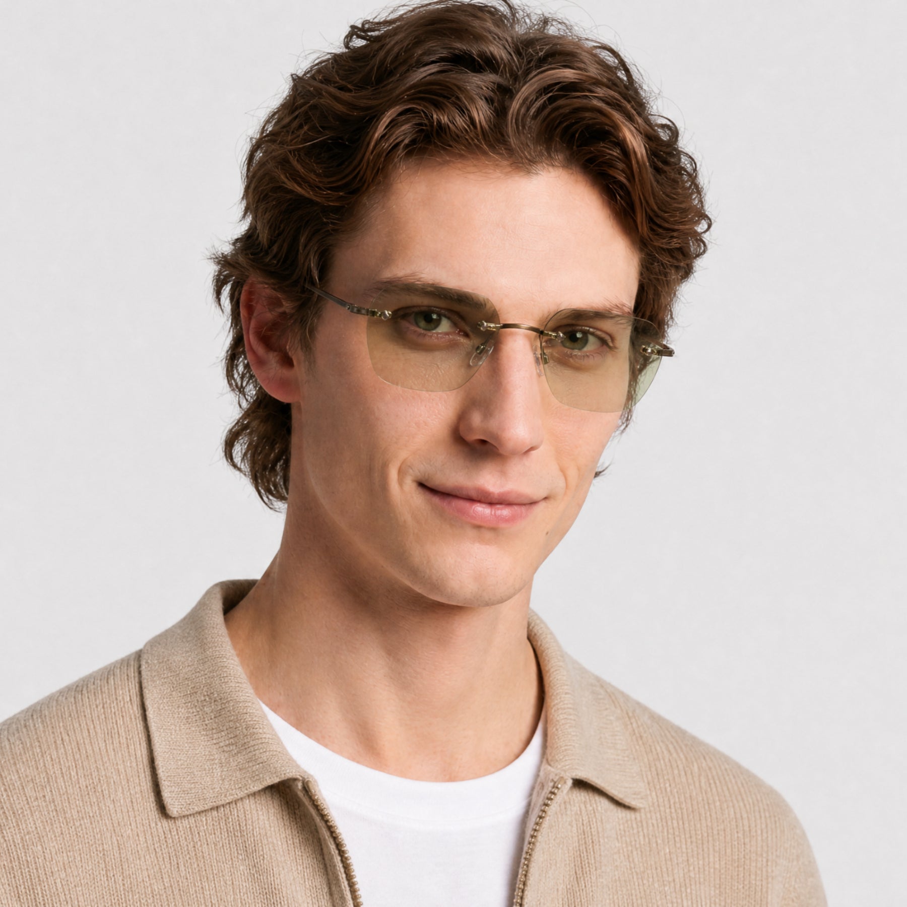 Lunettes de soleil Louie - Gold & Green
