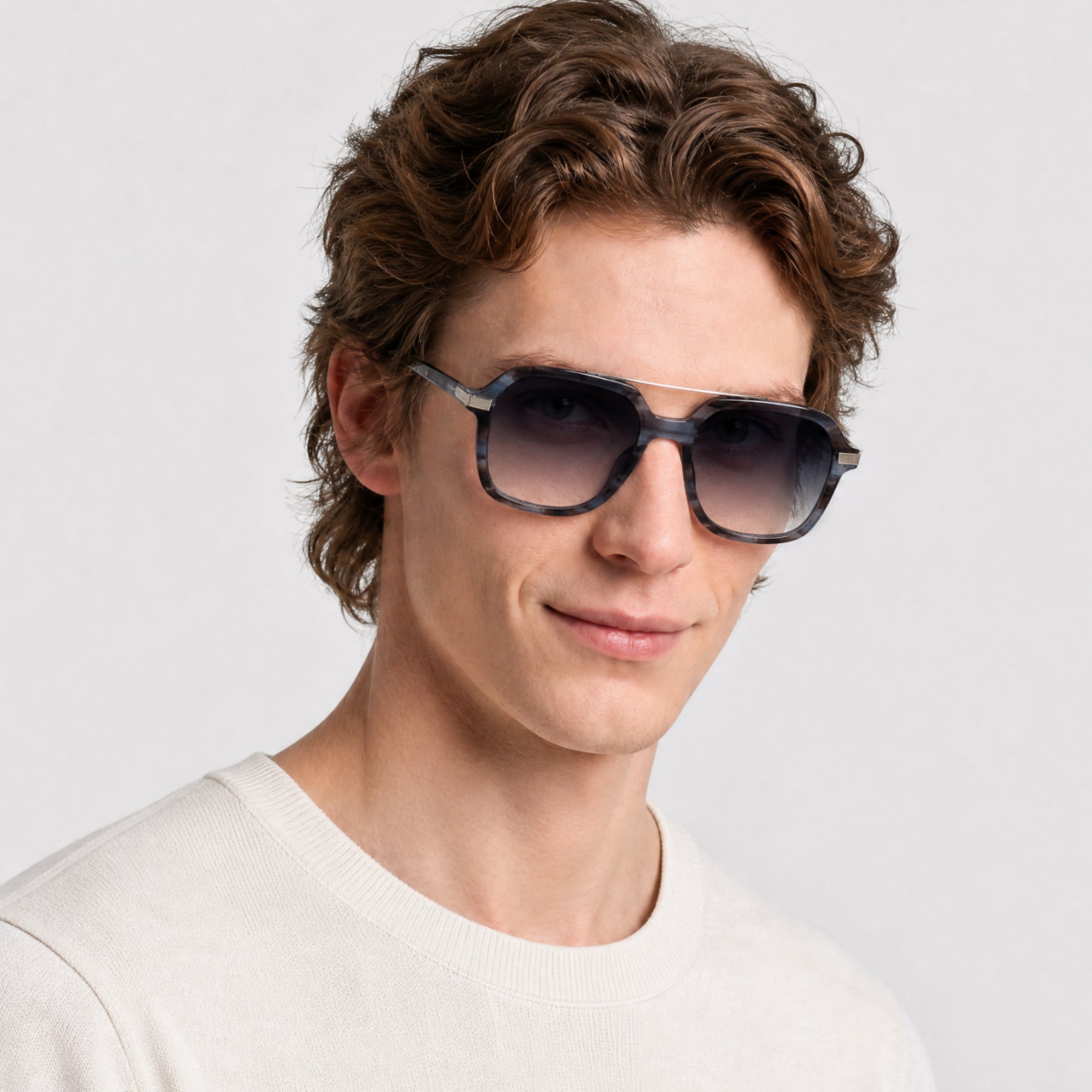 Lunettes de soleil D.Ellis - Grey & Brown