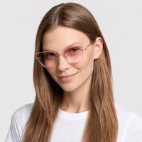 Lunettes de soleil Brandy - Shiny Pink & Bordeaux