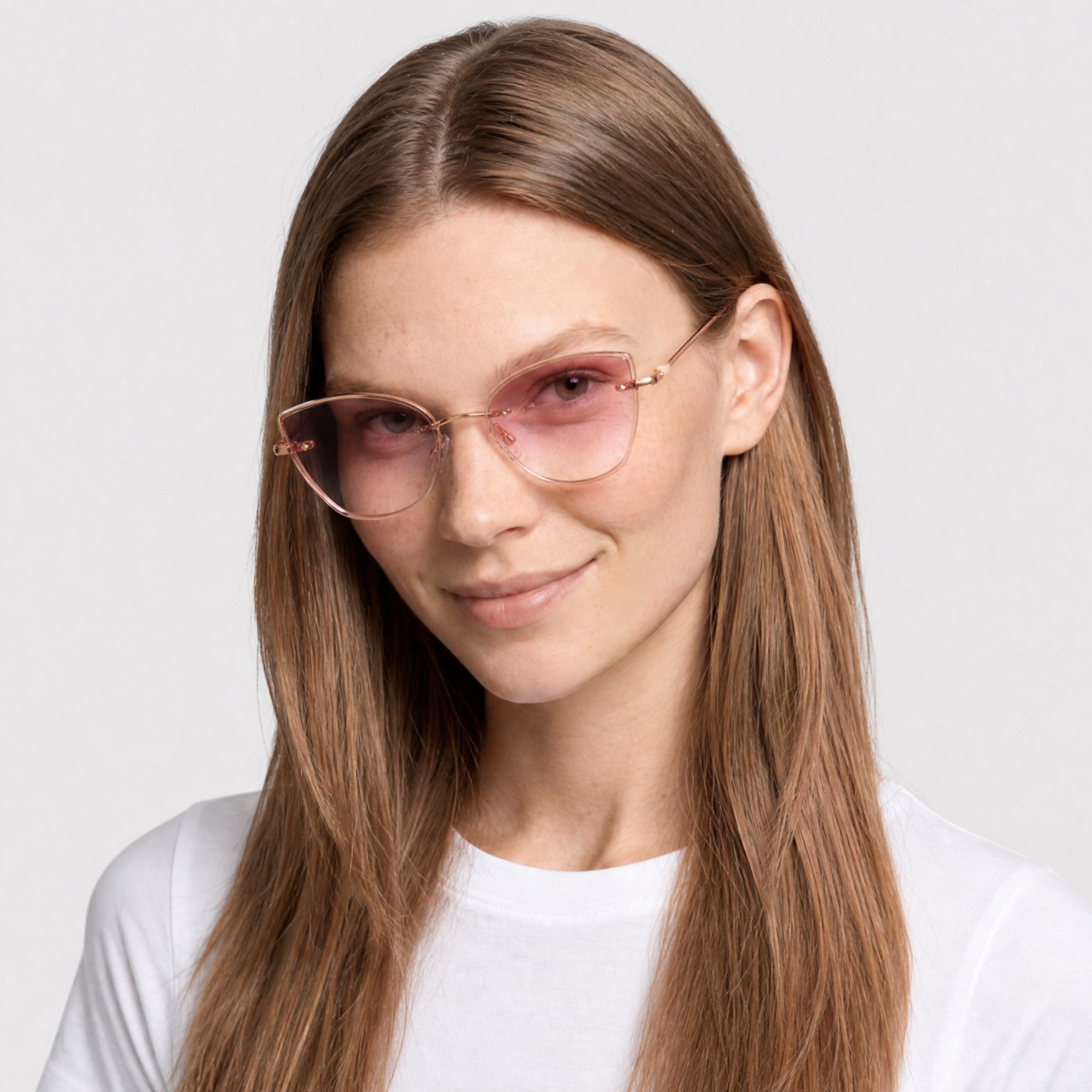 Lunettes de soleil Brandy - Shiny Pink & Bordeaux
