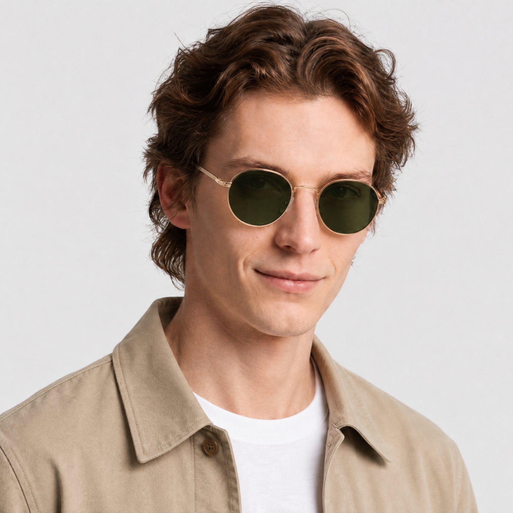 Lunettes de soleil Caster - Shiny Endura Gold & Green