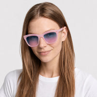 Lunettes de soleil Kateri - Shiny Violet & Gradient Or Mirror Violet