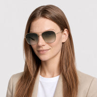 Lunettes de soleil Sully - Shiny Endura Gold & Gradient Green