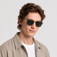 Lunettes de soleil Delon - Dark Green & Smoke